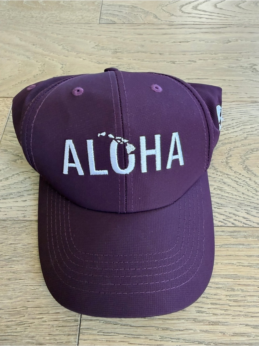 Imperial Kapalua Maui Hawaii ALOHA Golf Hat Cap Purple Adjustable Strapback
